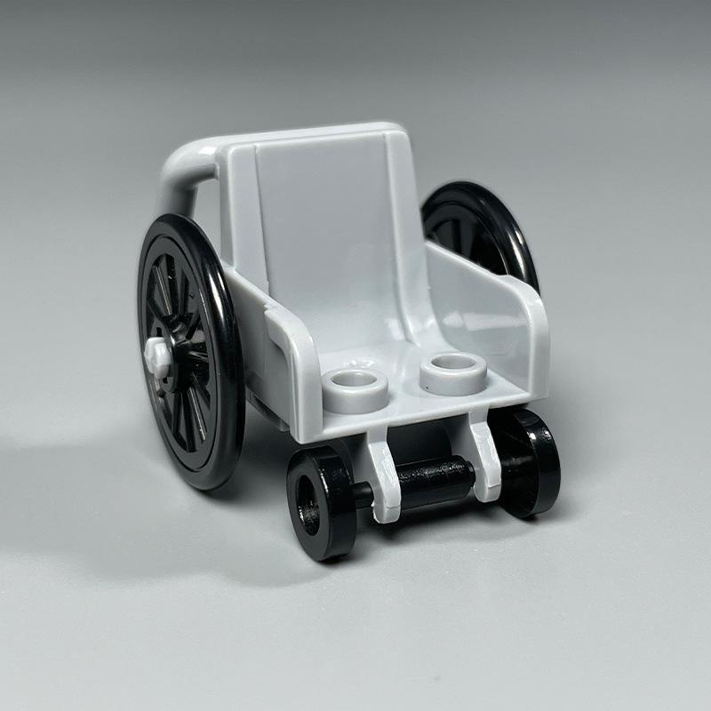 Horseshoe Game Set - Children's 2Pcs Building Block Playset, Wheelchair