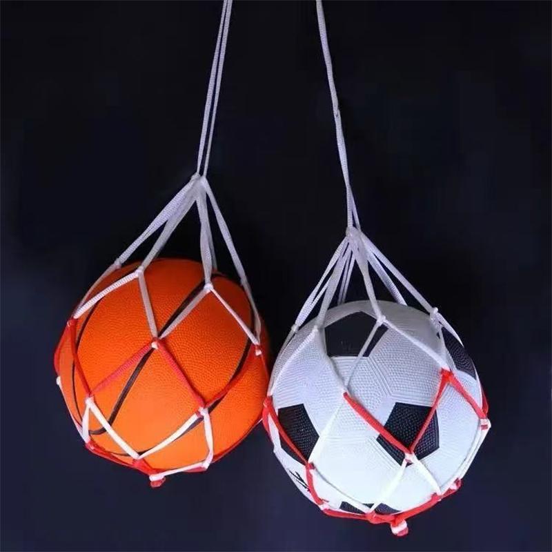 Football Net Bag Nylon Bold St - Sports Equipment Outdoor Storage ulasan dan harga