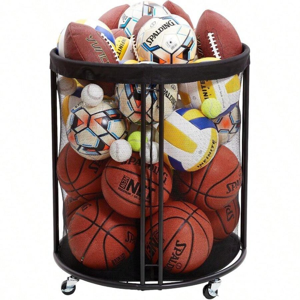 Heavy Duty Ball Storage Bin Ca - Sports Equipment Outdoor Storage ulasan dan harga