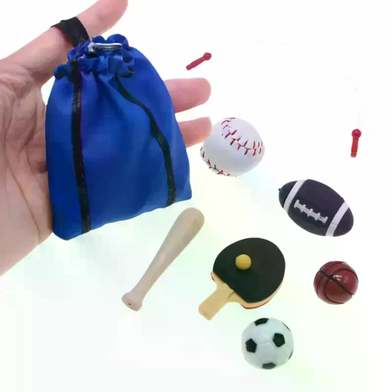 1/12 Dollhouse Simulation Mini - Sports Equipment Kit ulasan dan harga