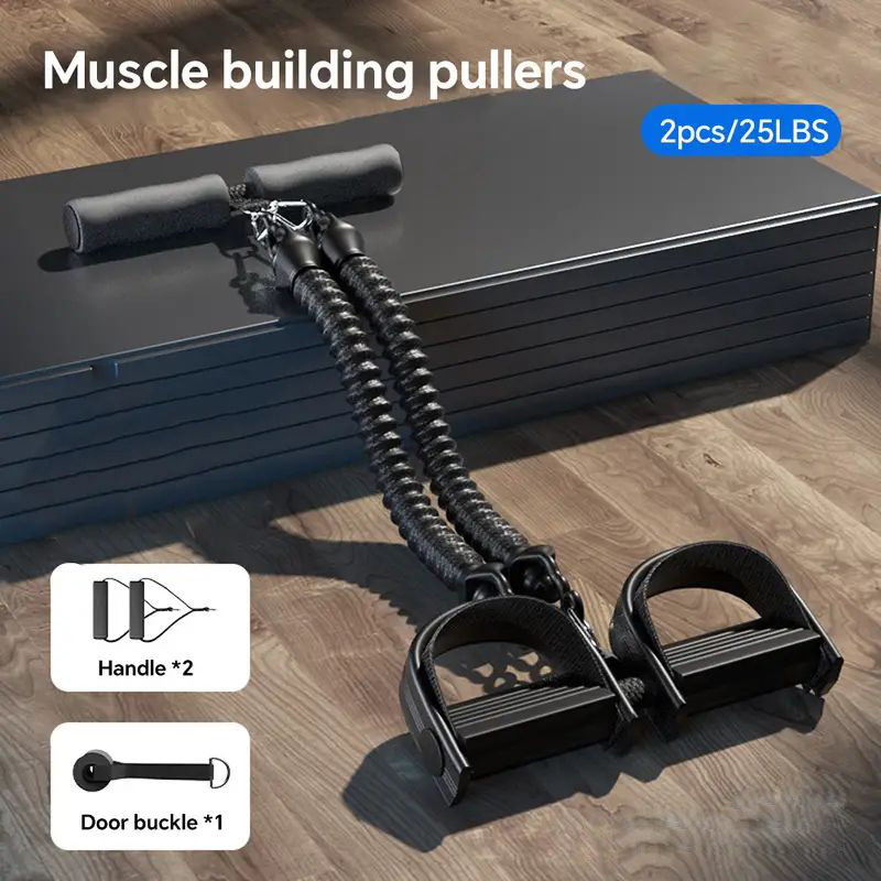 Pedal Tension Rope Puller Exer - Sports Equipment Vending Machine ulasan dan harga