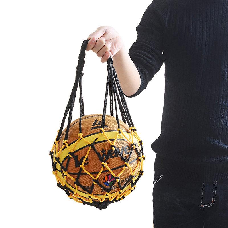 1Pcs Football Net Bag Nylon Bo - Sports Equipment Outdoor Storage ulasan dan harga