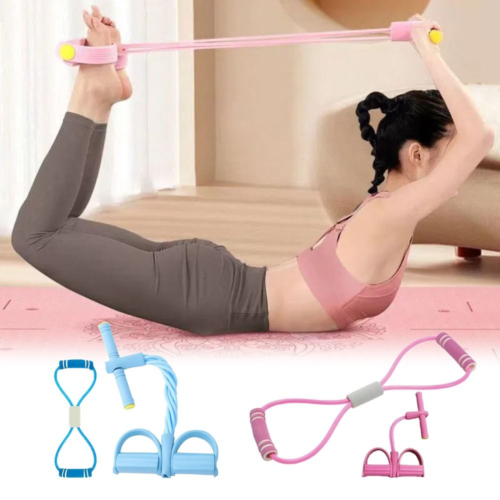 6-Tube Resistance Bands Fitnes - Sports Equipment Kit ulasan dan harga