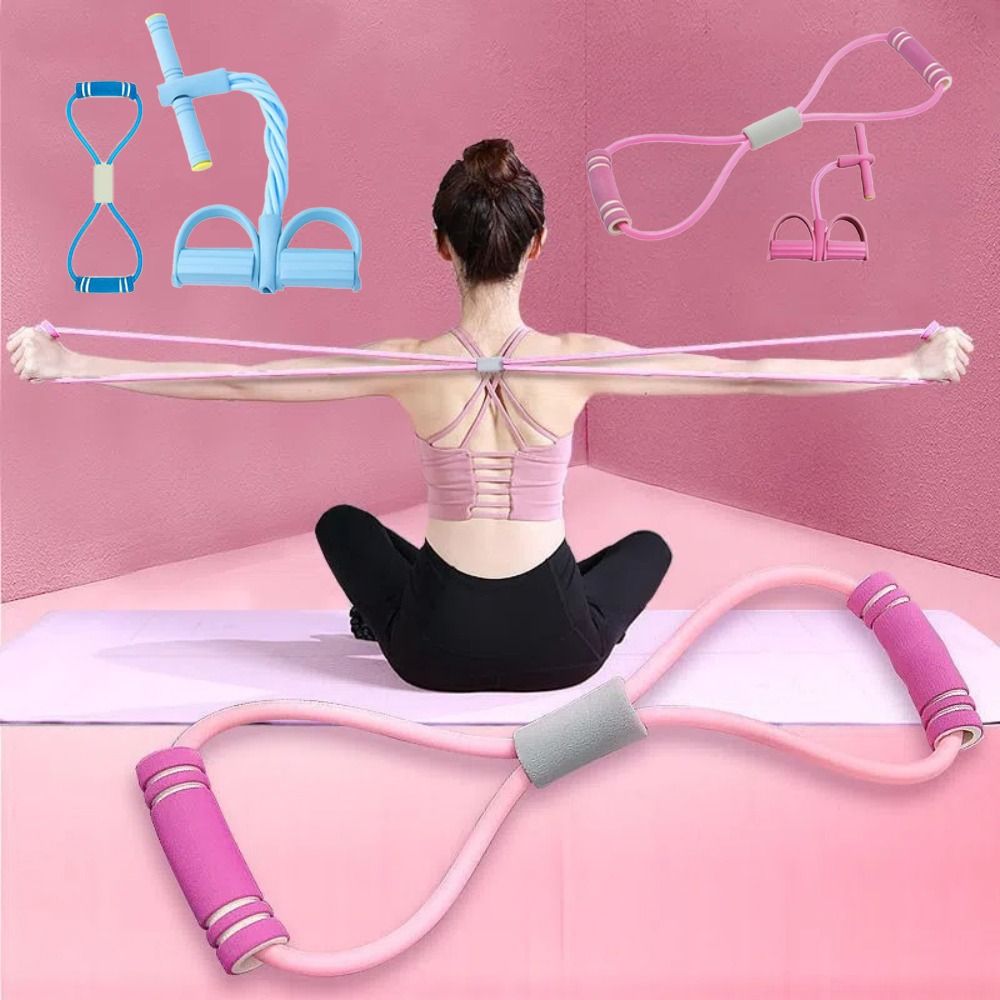 6-Tube Resistance Bands Fitnes - Sports Equipment Kit ulasan dan harga