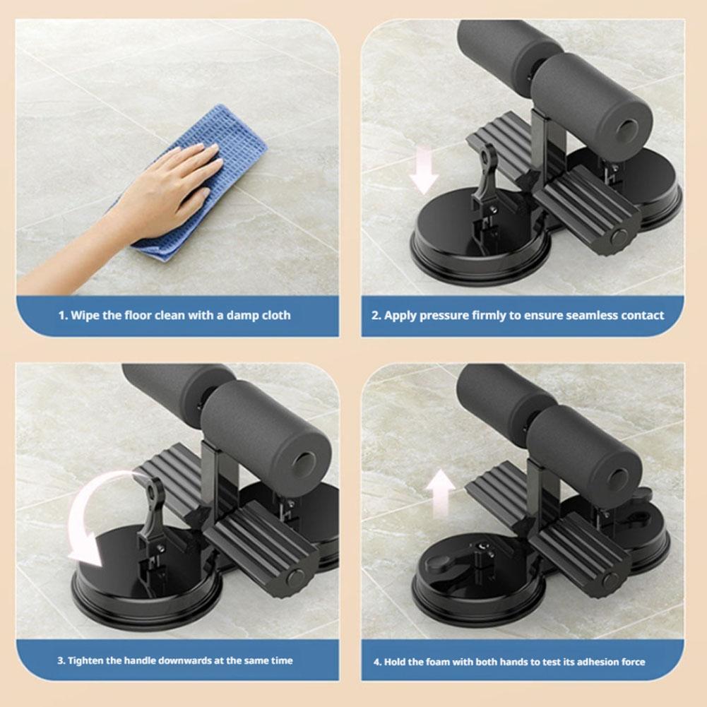 Double Suction Cup Sit Up Assi - Sports Equipment Vending Machine ulasan dan harga