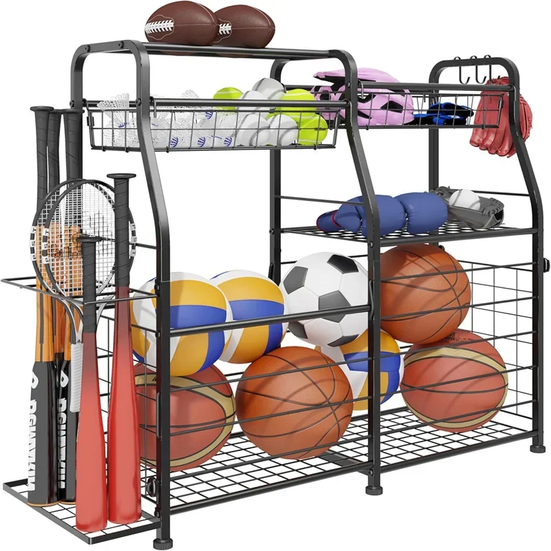 2026 Ball Storage Rack Garage  - Sports Equipment Outdoor Storage ulasan dan harga